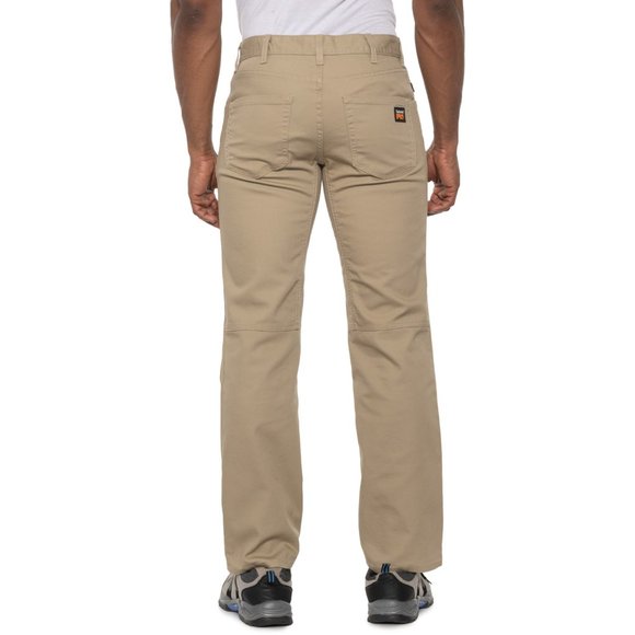 Timberland Straight Fit Pants 40 x 30 Khaki Pro Flex Canvas [New With Tags] - Picture 2 of 6